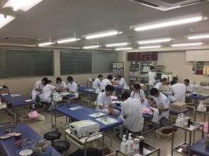 もぐさの製造に関する講演風景-東京衛生学園専門学校様_2019