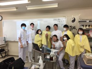 もぐさの製造に関する講演風景-東京衛生学園専門学校様_2020